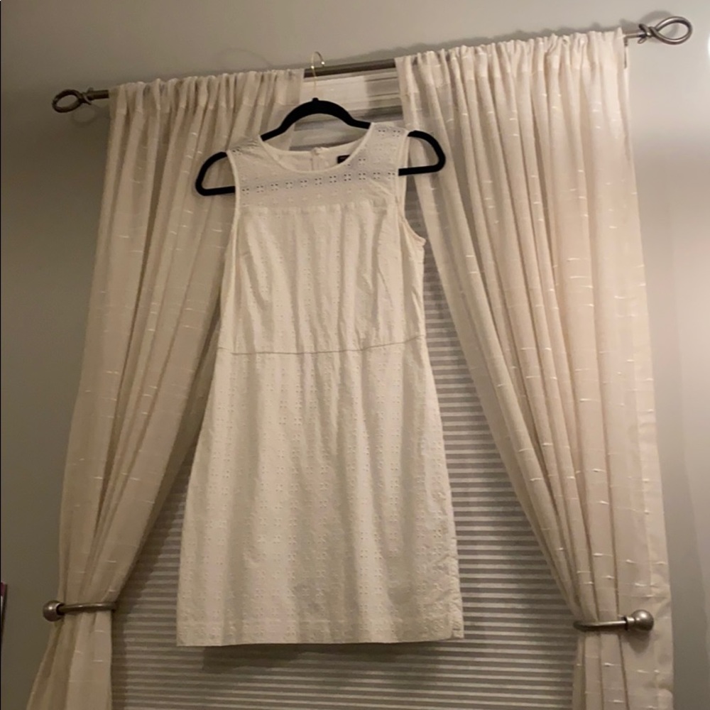 Banana republic white dress